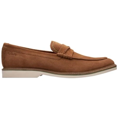 Immagine di Clarks Atticus LTSlip, Mocassino Basso Uomo, Cola Suede, 42.5 EU