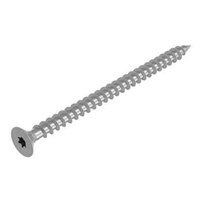 Immagine di SECCARO viti per truciolato 6 x 90 mm, in acciaio inox V2A VA A2, legno con filettatura completa, TX/esagono incassato, 75 pezzi