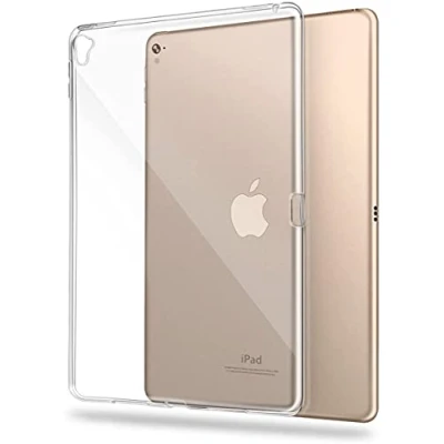 Immagine di Asgens Custodia per iPad Pro 9,7 Pollici, Trasparente Silicone Flessibile TPU Morbido Antiurto Tablet Pollici Modello A1673 A1674 A1675 (2016)