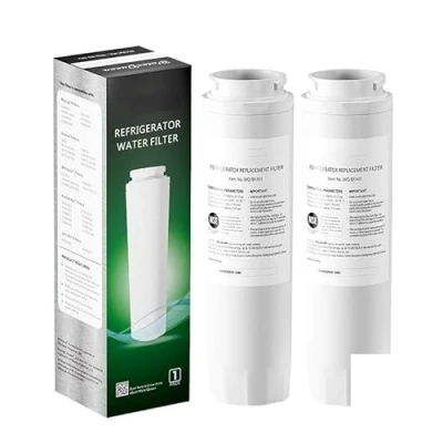 Immagine di Sostituzione Del Filtro Dell&#039;acqua Frigorifero, Compatibile Con Whirlpool, UKF8001, UKF8001AXX, UKF9001, 4396395, Maytag, UKF8001 AXX,(2pcs)