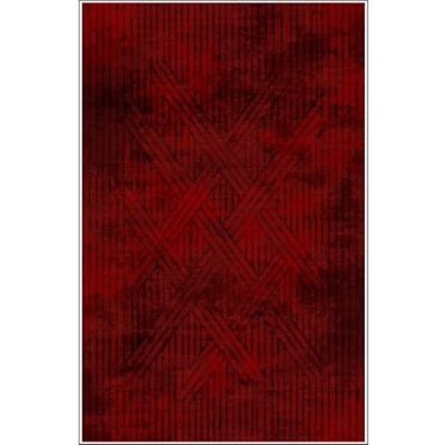 Immagine di MANI TEXTILE Tappeto FISUN Rosso Dimensioni 80 x 150