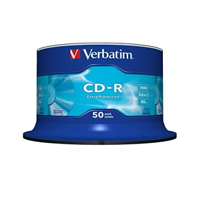 Immagine di Verbatim CD R 80MIN Datalife Confezione da 50