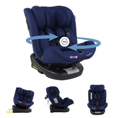 Immagine di Mobiclinic®, Seggiolino auto, Girevole 360º, Regolazione i size, Top tether, Gruppo 0/1/2/3, Max. 36kg, Per bambini, Pandafix, Cintura a 5 punti, Regolabile, Reclinabile 3 posizioni