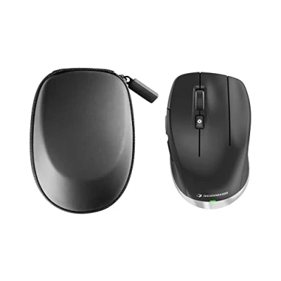 Immagine di 3Dconnexion CadMouse Compact Wireless Mouse ottico senza fili USB C, per destrorsi, colore: Nero opaco