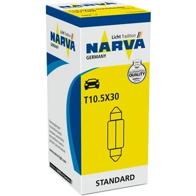Immagine di NARVA 173153000 Lampade Lampada tubolare a filamento rettilineo 12 10 CHEVROLET: Matiz, Kalos Hatchback, Aveo / Hatchback