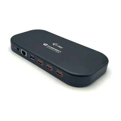 Immagine di i Tec Thunderbolt 3/USB C Dual 4K Docking Station with 60W Power Delivery and USB to DisplayPort Cable TB3HDMIDOCKPD