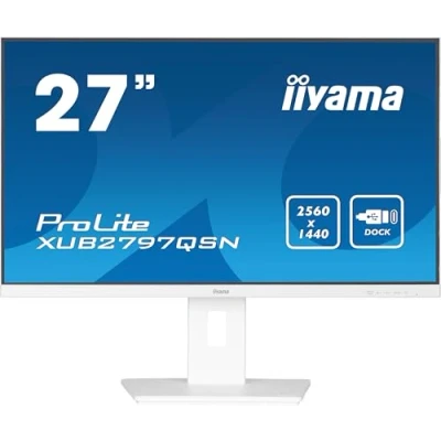 Immagine di iiyama Monitor XUB2797QSN W2 27, IPS, 2560 x 1440/100Hz, 1H1DP1C, HAS, RJ45