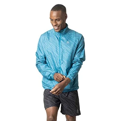 Immagine di Odlo Uomo Giacca da corsa ESSENTIALS LIGHT PRINT