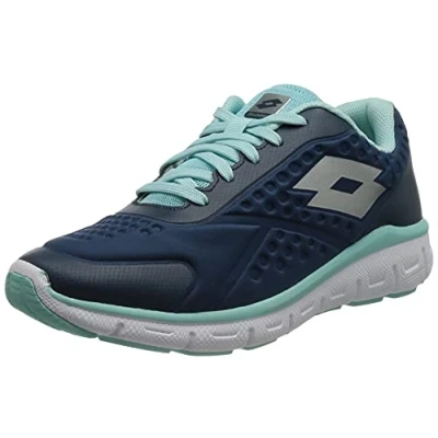 Immagine di Lotto DINAMICA 25 W, Scarpe con Lacci Donna, Blu e Argento, 41 EU