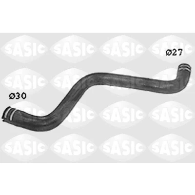 Immagine di SASIC SWH6622 Tubo Radiatore Dx in alto FIAT: Punto II Hatchback, Idea, LANCIA: Ypsilon