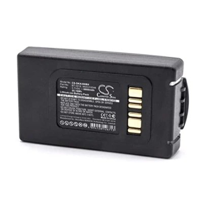 Immagine di vhbw 1x batteria sostituisce Datalogic BT 0016 per lettore di codici a barre, POS (6800mAh, 3,7V, Li Ion)