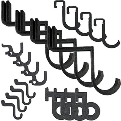 Immagine di ULROAD 20 ganci per VW T5 T6 T6.1 California Bulli Occhielli appendiabiti da cucina Set di camper Ocean Coast Comfortline accessori interni ed esterni