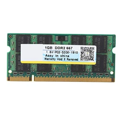 Immagine di 1GB DDR2 667MHz PC2 5300 Modulo di Memoria Desktop per Laptop Compatibile per, Scheda Madre AMD (200 pin)