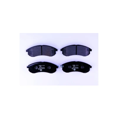 Immagine di HELLA 8DB 355 010 281 Kit pastiglie freno con segnalatore acustico usura MITSUBISHI: L200 III Pick up, / Triton IV up