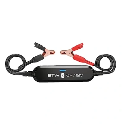 Immagine di Toolit BTW Tester batteria per auto 6 V, 12 V Prova batteria, Controllo alternatore, Collegamento Bluetooth®, Monitoraggio della carica 100 mm x 70 30