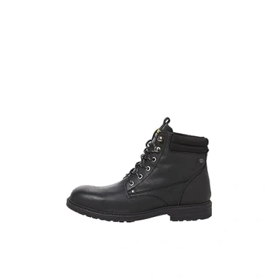 Immagine di Jack &amp; Jones Jfwsolomon BOOT Stivaletti stringati, Uomo, Taglia: 41, Anthracite Pelle