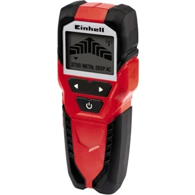 Immagine di Einhell Rilevatore di tubi e cavi TC MD 50 2270090 Adatto per Legno, sotto tensione, metalli ferrosi, non ferrosi