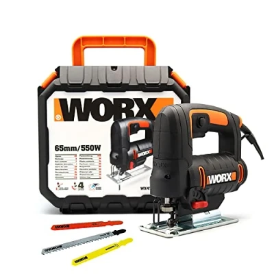 Immagine di Worx WX477.1 Seghetto Alternativo 550 W, 3 Lame Incluse