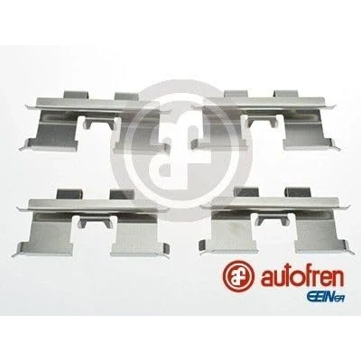 Immagine di AUTOFREN SEINSA D42689A Kit accessori, Pastiglia freno Assale posteriore SSANGYONG: Rexton W, / 2, HYUNDAI: Santa Fe I, Getz