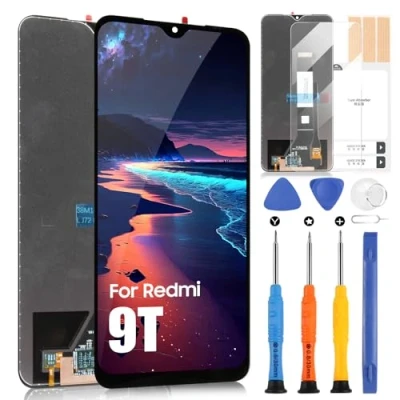 Immagine di LCD Schermo per Xiaomi Poco M3 M2010J19CG / Redmi 9T M2010J19SG Display Touch Screen Digitizer con Kit di Attrezzi Riparazione(Non Mi 9T/Redmi Note 9T)