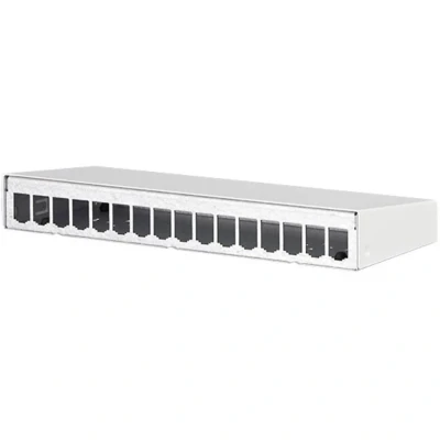 Immagine di Metz Connect 130861 1602 E 16 Porte Patchpanel di rete 483 mm (19) Non classificata Bianco