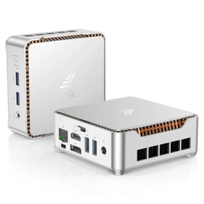 Immagine di NiPoGi Mini PC Ιntel Alder Lake N97(hasta 3.6GHz),16GB DDR4/1024GB M.2 SSD GK3PLUS Ordenador,WiFi 6 Micro 4K@60Hz Triple Display/BT5.2/RJ45/Mini Computadora para Casa/Negocios/Escuela