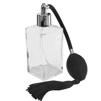 Immagine di Fantasia Square Shaped Glass, Nebulizzatore a pompetta, Argento/Nero, 100 ml