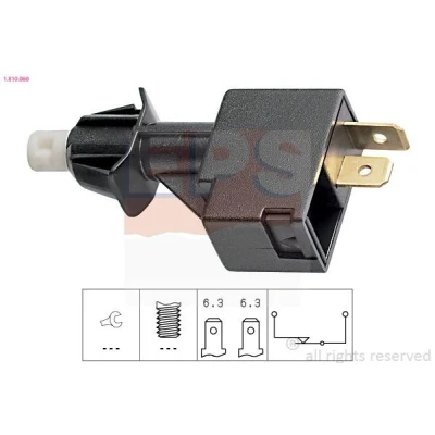 Immagine di EPS 1.810.060 Interruttore luce freno meccanico Made in Italy OE Equivalent