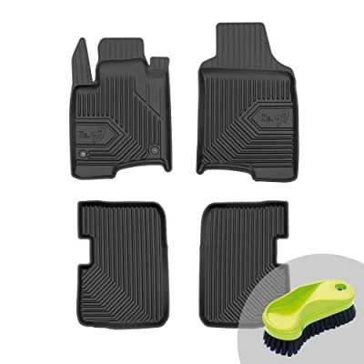 Immagine di FROGUM No.77 Set di tappetini perfettamente su misura per Fiat Panda III dal 2011 Materiale TPE durevole
