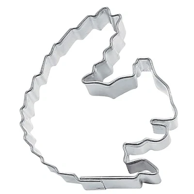 Immagine di Stampini per Biscotti a Forma di Scoiattolo, Argento, Acciaio Inossidabile, Silver, 4 cm