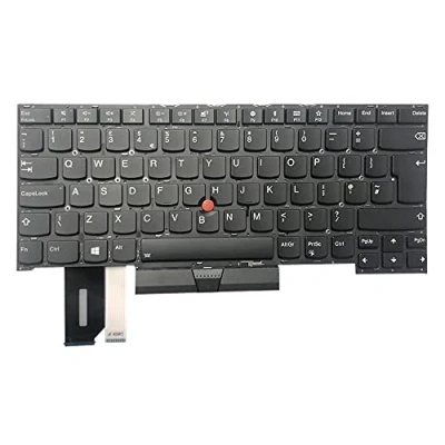 Immagine di Gintai Keyboard Tastiera UK Layout per Lenovo Thinkpad T490S 20NX 20NY, T495s 20QJ 20QK, X1 Extreme 1st 2nd Gen, P1 Gen PK131BR1A20 SN20R66015 SG 97140 2EA NOT FIT T490 T495 NoBacklit