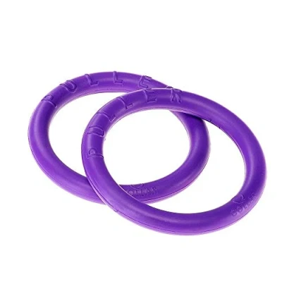 Immagine di Ferplast Gioco Cane, Anello Addestramento Cani da Masticare, per Corsa, Salto, Tiro, Materiale Robusto Atossico, Galleggiante, PULLER MICRO, Giochi Cane Piccolo e Cuccioli, Set di 2 Anelli Fitness