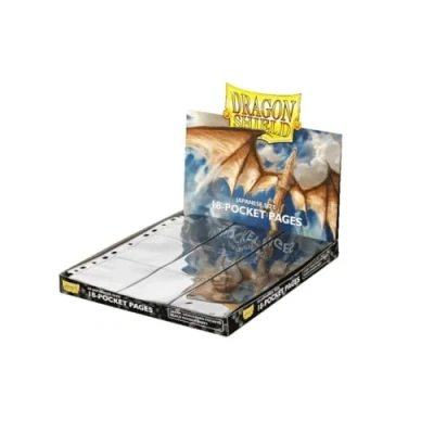 Immagine di Arcane Tinmen Dragon Shield Japanese Size 18 Pocket Display (50 Pagine), Colore Nero, Chiaro, B0C54M7Y78