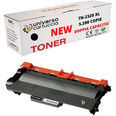 Immagine di UniversoCartuccia® TN 2320 XL, toner compatibile con BROTHER MFCL2700DW / MFCL2700DN MFCL2720DW MFCL2740DW DCPL2500D HLL2300D HLL2340DW HLL2365DW/HLL2370DN(1 X TN2320 XL)