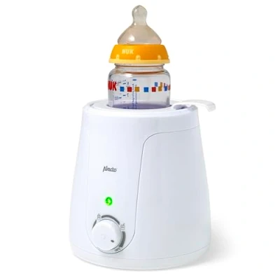 Immagine di Alecto bambino BW70 Scaldabiberon Grande serbatoio Temperatura facilmente controllabile Conserva vitamine e nutrienti Portabiberon Bianco