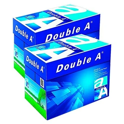 Immagine di Mediawave Store Risma di carta 015430 formato A5 con 500 fogli da 80 g DOUBLE A Premium (Pack 10 Risme)