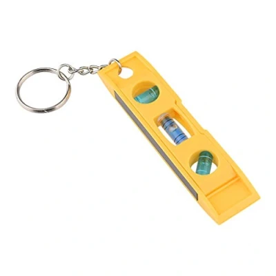 Immagine di LEXIANG Livella a Bolla Mini 3 con Portachiavi Strumento di misurazione del Livello siluro Magnetico ， Piombo/Livello / 45 Gradi