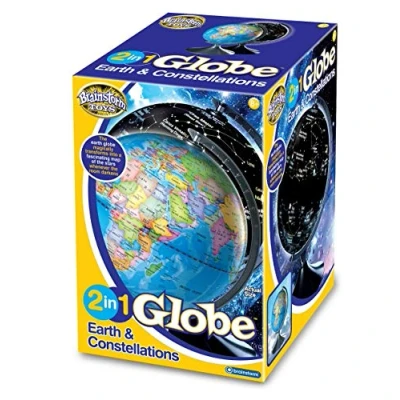 Immagine di Brainstorm TOYS E2001 Light Up 2 in 1 Globe Earth &amp; Constellations, Multicolor