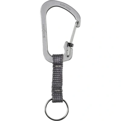 Immagine di NITE Ize Moschettone portachiavi CSLW3 11 R6 Gr. 3 Argento 1 pz.