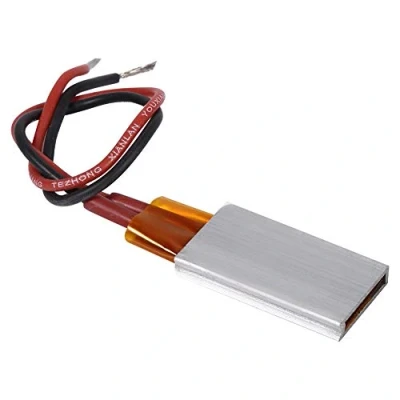 Immagine di Piastra riscaldante PTC AC/DC 12 V termostatica in alluminio con guscio ceramica a temperatura costante (UnitCount : 220℃)