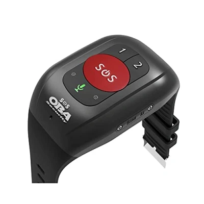 Immagine di Bracciale sos anziani salvavita GPS 4G wifi chiamate, cadute,Posizione GPS, Cardio,pressione,temperatura Waterproof IP 67 APP free (In allegato il file con le istruzione per configurare la sim)