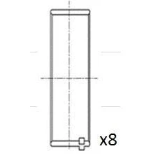 Immagine di Bronzina di biella FAI AutoParts BB2024 STD