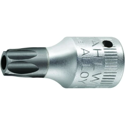 Immagine di Stahlwille 44 KTXB T 10 SCHRAUBENDREHEREINSATZ 1/4 ZOLL MIT BOHRUNG 01351010 (6.3 mm) Inserto giravite