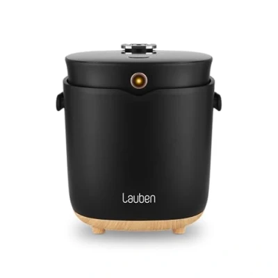Immagine di Lauben Multifunction Rice Cooker 2000BW, cuociriso multifunzionale, potenza 400 W, volume 2 l, display digitale, 12 programmi, rivestimento antiaderente, mantenimento della temperatura, ritardo di
