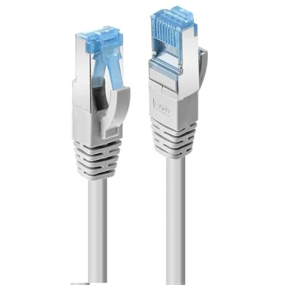 Immagine di LINDY Cavo di rete U/UTP Cat.6A, grigio, 1 m, 10 pezzi