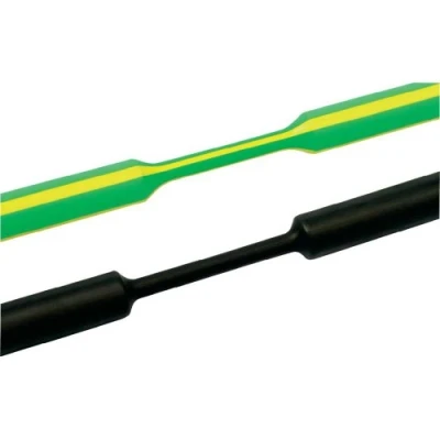 Immagine di HellermannTyton 319 00300 Termoretraibile senza colla Nero 3 mm 1 Restringimento:3:1 m