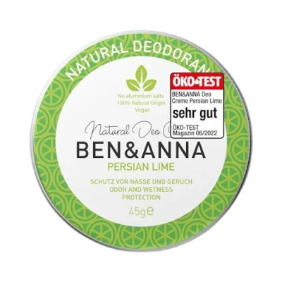 Immagine di BEN &amp; ANNA Deodorante naturale Persian Lime Scatola di metallo 45g