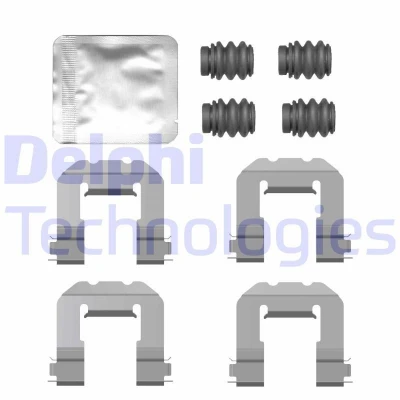 Immagine di DELPHI LX0775 Kit accessori, Pastiglia freno