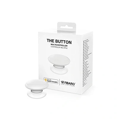 Immagine di FIBARO FGBHPB 101 1 iOS Il Tasto Multicontrolli Wireless, 3.6 V, Bianco, Taglia unica