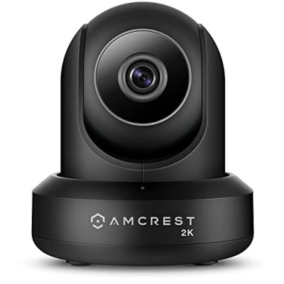 Immagine di Amcrest Telecamera UltraHD 2K WiFi 3MP (2304TVL) Dualband 5ghz/2.4ghz Indoor Pan/Tilt IP senza fili, sistema di sicurezza Home Video con visione notturna IR, conversazione bidirezionale